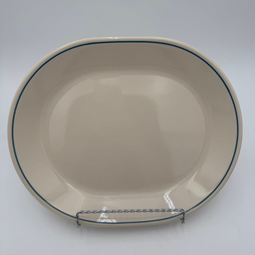 Vintage 12" Oval Serving Platter Country Violets by Corelle, Corning - Picture 5 of 7